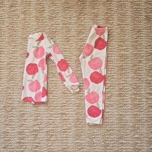 Carter's Pink and White Pajama Top